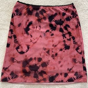 Small tiedye skirt
